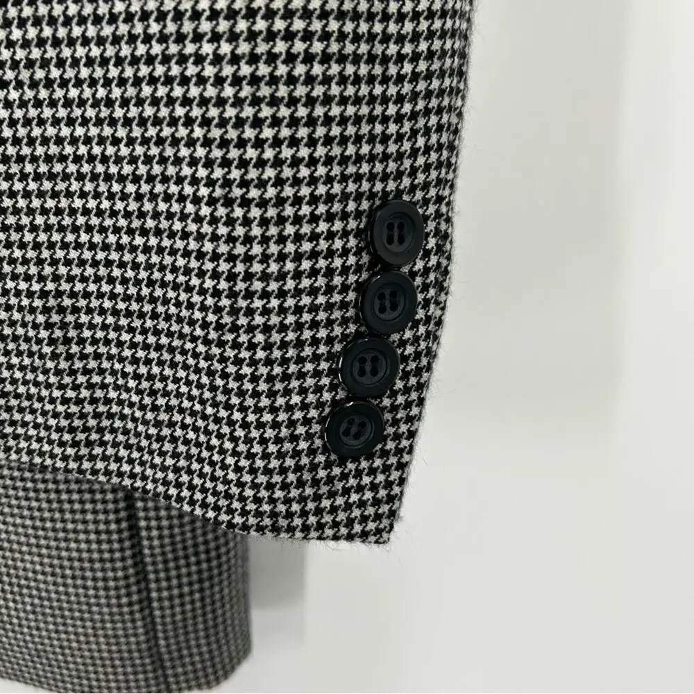Loro Piana‎ 100% Cashmere John W. Nordstrom Two ButtonBlazer Size 41L
